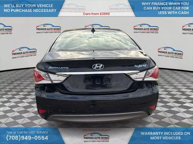used 2013 Hyundai Sonata Hybrid car, priced at $6,999