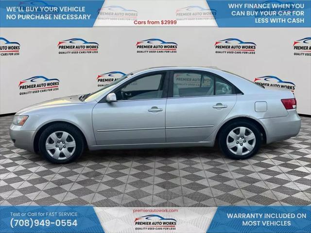 used 2008 Hyundai Sonata car, priced at $3,999