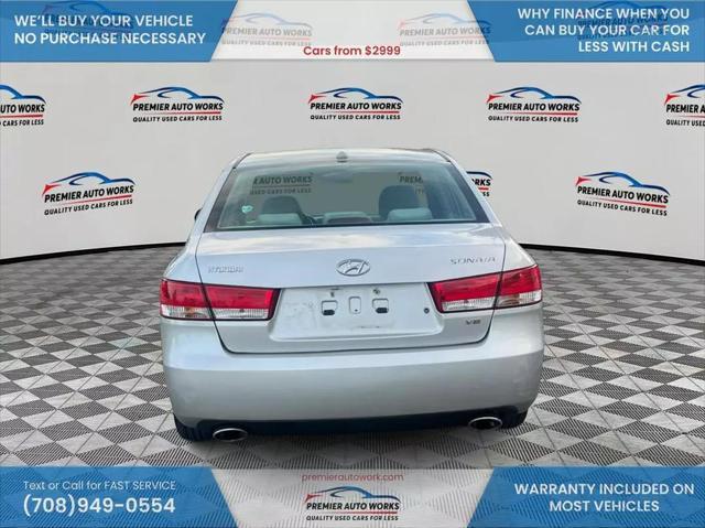 used 2008 Hyundai Sonata car, priced at $3,999