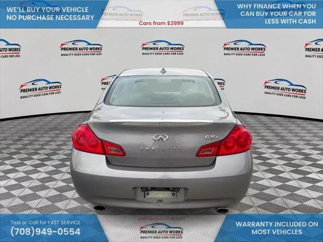 used 2008 INFINITI G35x car, priced at $5,999