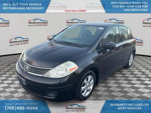 used 2009 Nissan Versa car, priced at $3,650