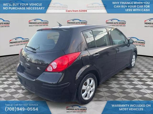 used 2009 Nissan Versa car, priced at $3,650