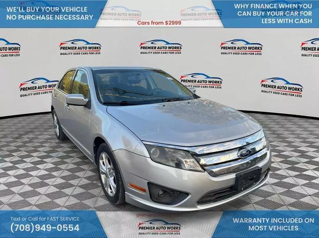 used 2012 Ford Fusion car, priced at $5,999