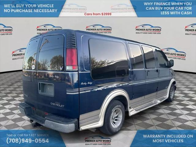 used 2001 Chevrolet Express 1500 car, priced at $3,999
