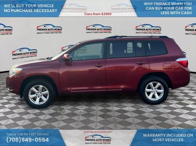 used 2009 Toyota Highlander car, priced at $6,999