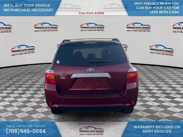 used 2009 Toyota Highlander car, priced at $6,999