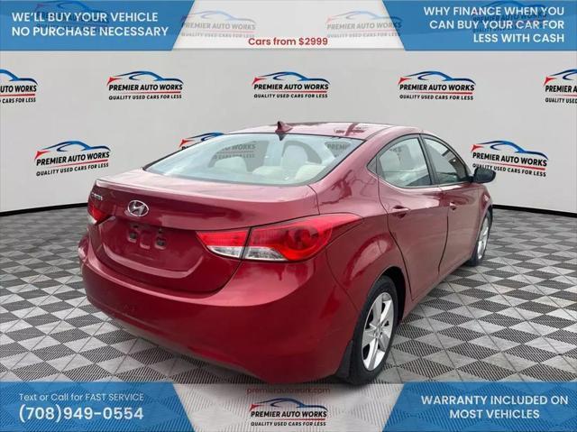 used 2013 Hyundai Elantra car, priced at $5,999