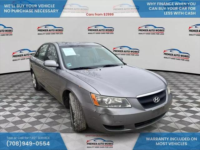 used 2008 Hyundai Sonata car, priced at $4,999