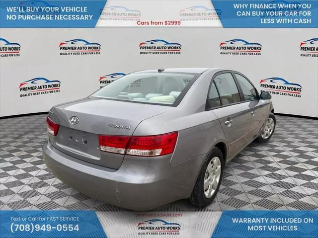 used 2008 Hyundai Sonata car, priced at $4,999