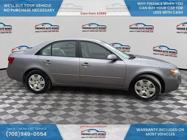 used 2008 Hyundai Sonata car, priced at $4,999