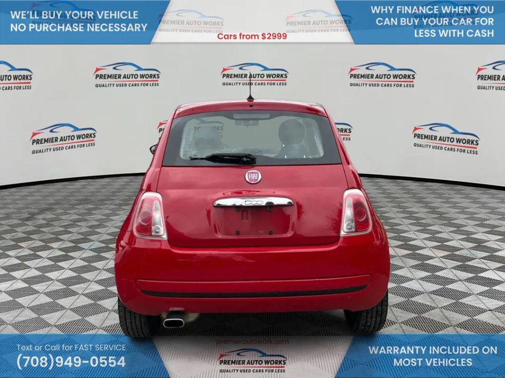 used 2015 FIAT 500 car, priced at $3,999