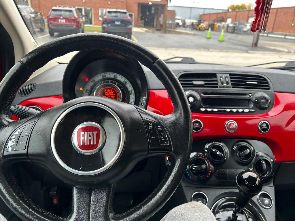 used 2015 FIAT 500 car, priced at $3,999