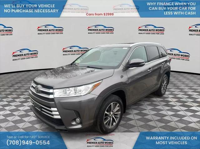 used 2019 Toyota Highlander car, priced at $21,500