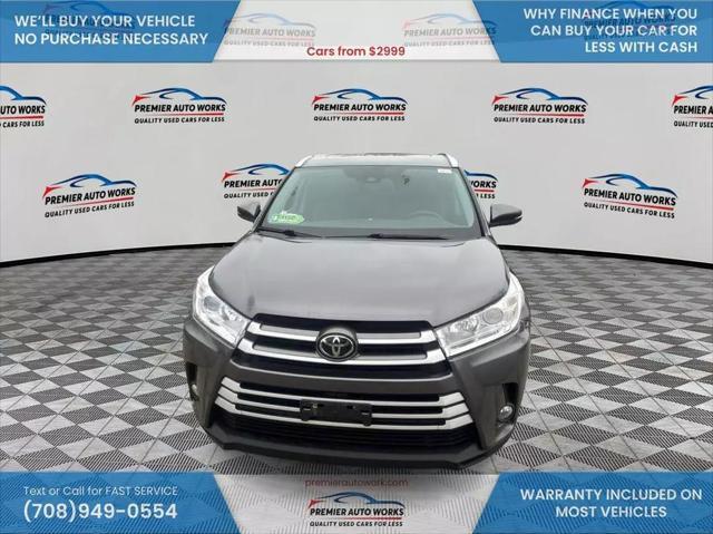 used 2019 Toyota Highlander car, priced at $21,500