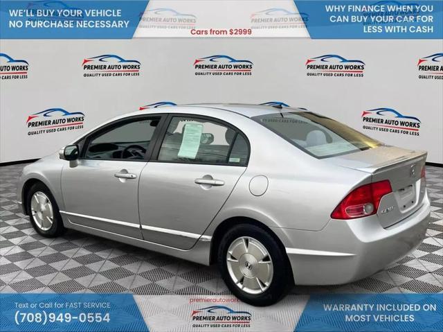 used 2008 Honda Civic Hybrid car, priced at $4,999