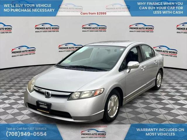 used 2008 Honda Civic Hybrid car, priced at $4,999