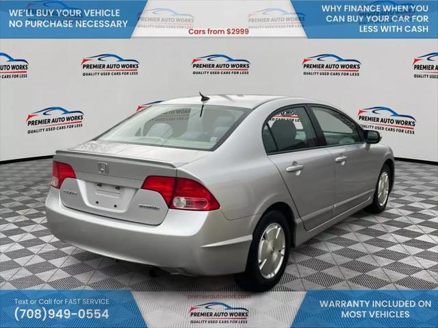 used 2008 Honda Civic Hybrid car, priced at $4,999