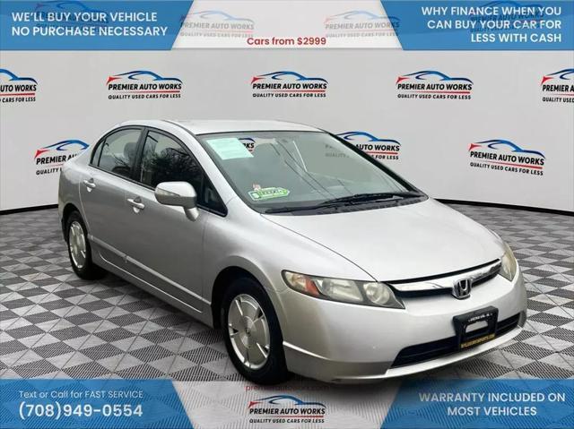 used 2008 Honda Civic Hybrid car, priced at $4,999