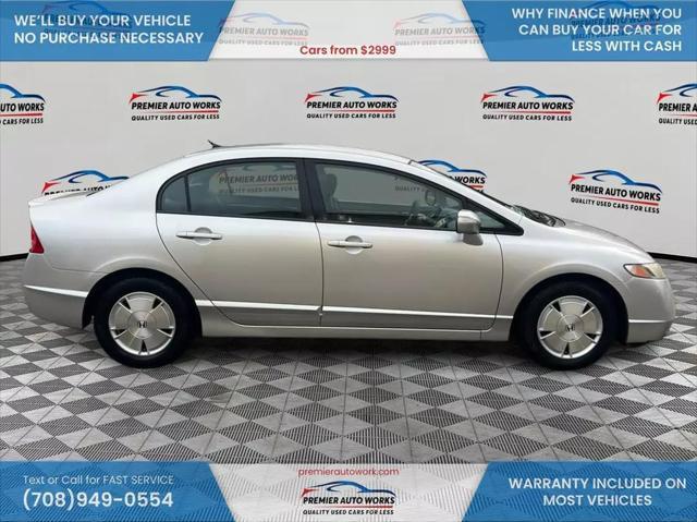 used 2008 Honda Civic Hybrid car, priced at $4,999