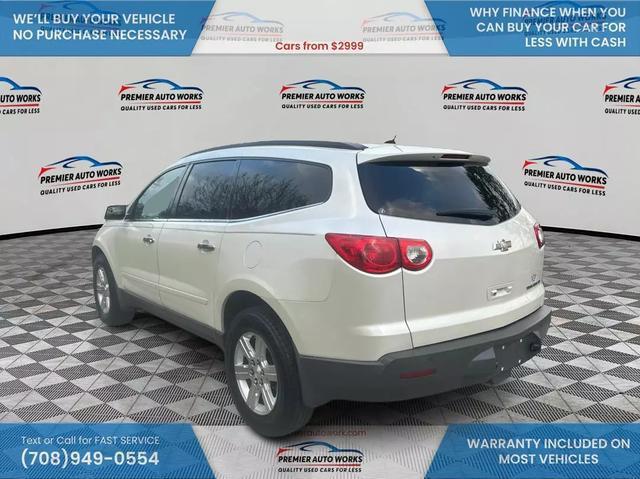 used 2012 Chevrolet Traverse car, priced at $5,999