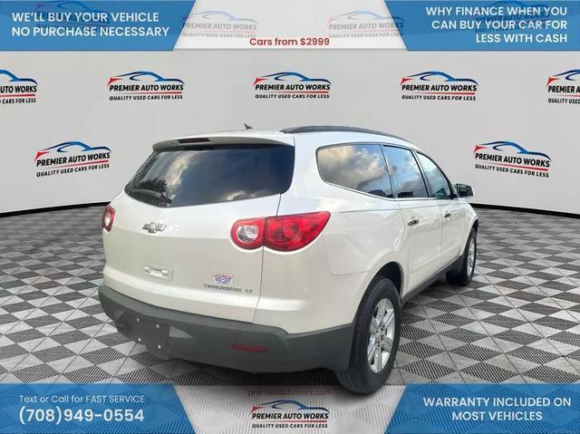 used 2012 Chevrolet Traverse car, priced at $5,999