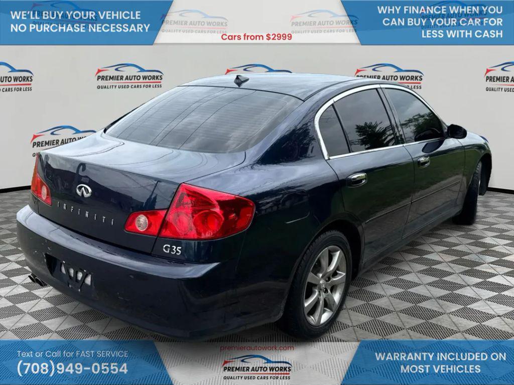 used 2006 INFINITI G35x car, priced at $3,999