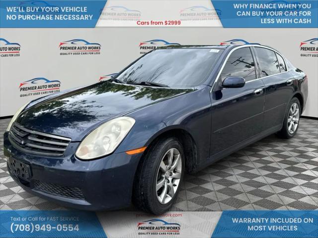 used 2006 INFINITI G35x car, priced at $3,999