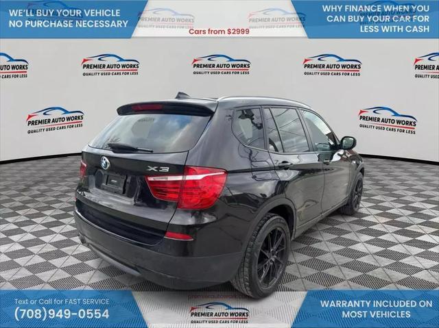 used 2014 BMW X3 car, priced at $6,999