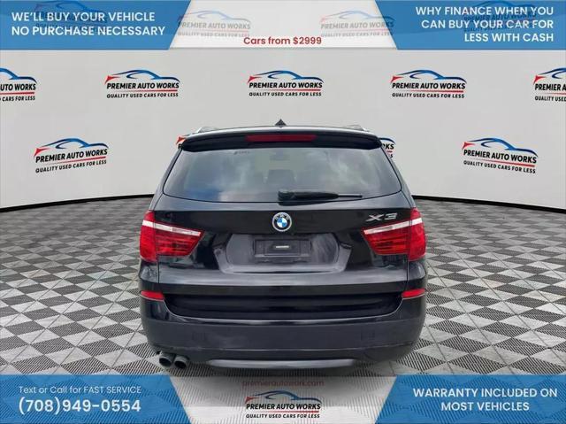 used 2014 BMW X3 car, priced at $6,999