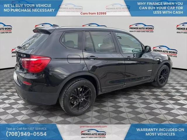 used 2014 BMW X3 car, priced at $6,999