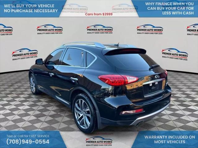 used 2017 INFINITI QX50 car, priced at $8,999