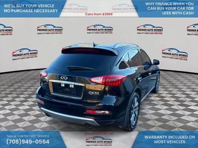 used 2017 INFINITI QX50 car, priced at $8,999