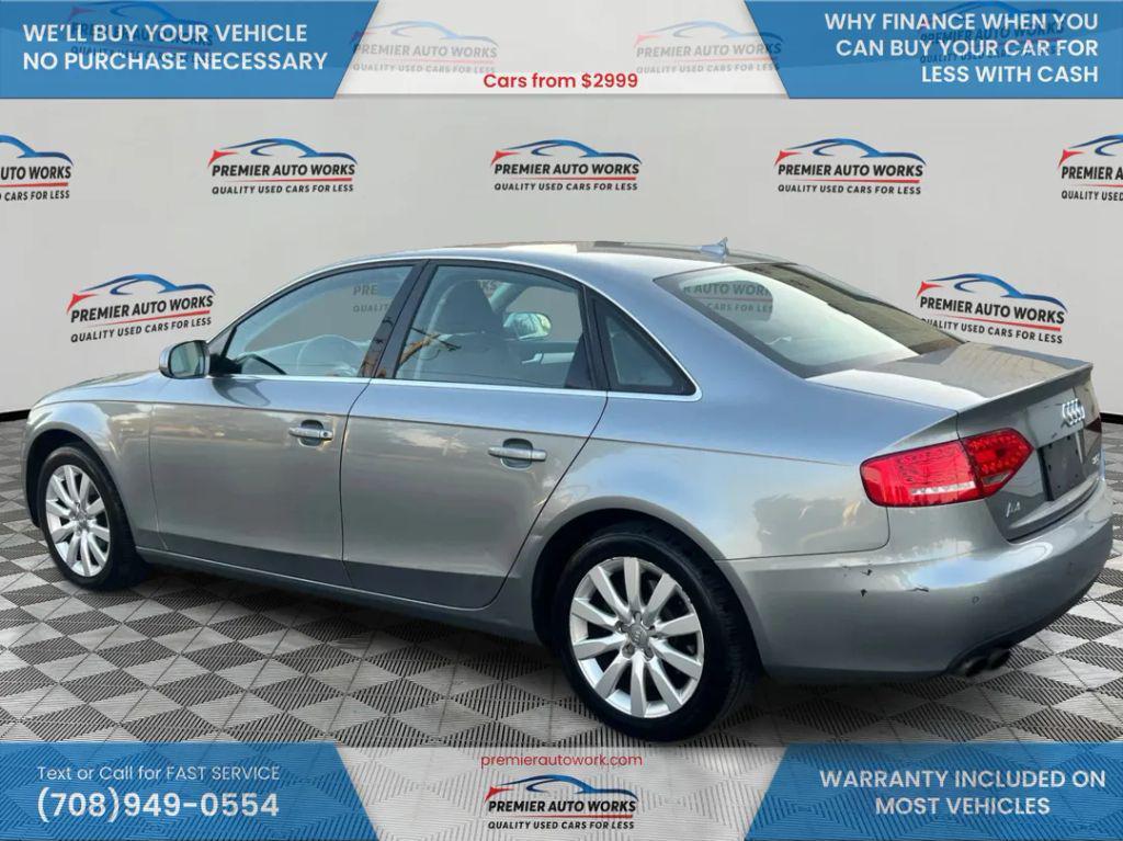 used 2011 Audi A4 car, priced at $6,500
