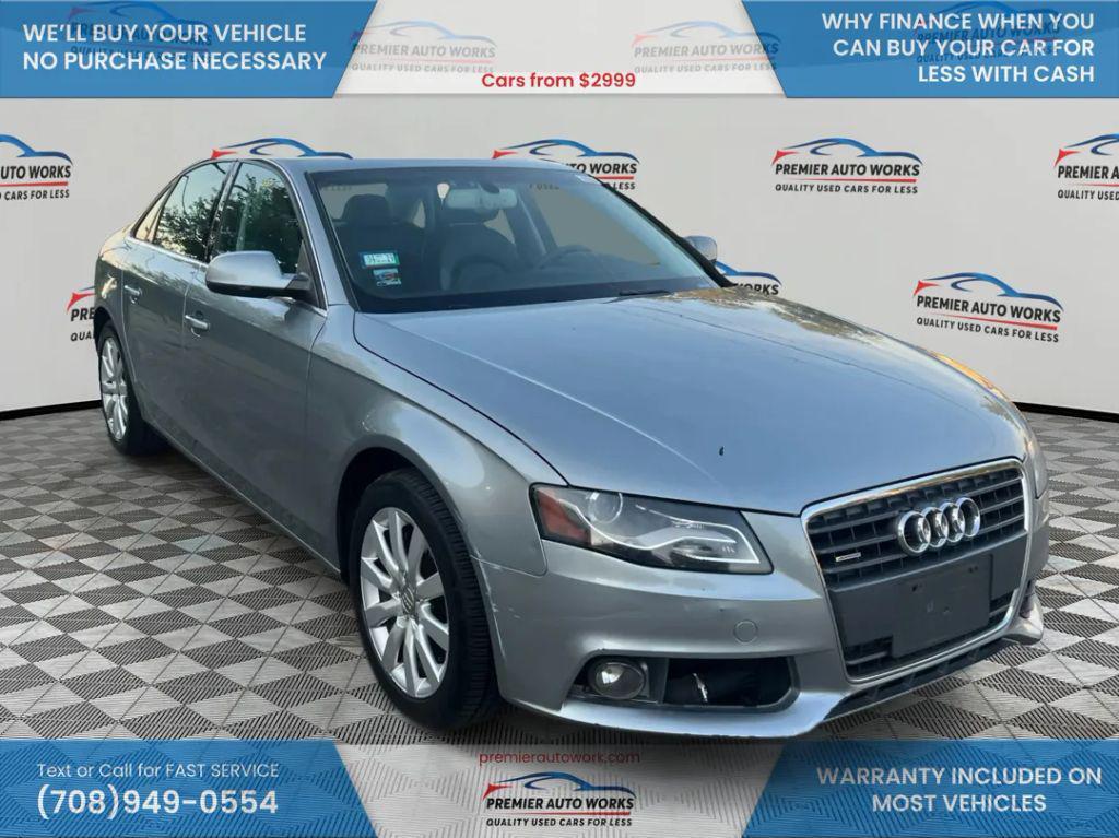 used 2011 Audi A4 car, priced at $6,500