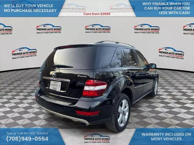 used 2009 Mercedes-Benz M-Class car, priced at $6,999