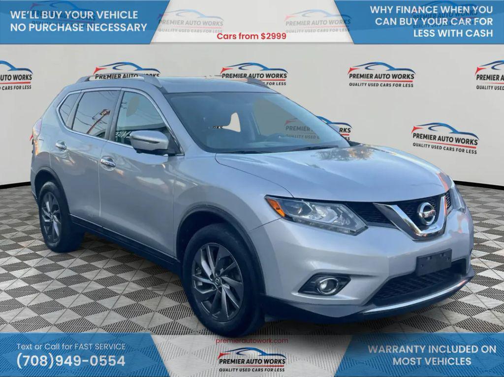used 2016 Nissan Rogue car, priced at $8,999