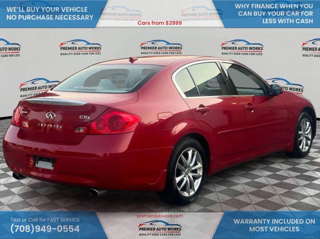 used 2007 INFINITI G35x car, priced at $4,999