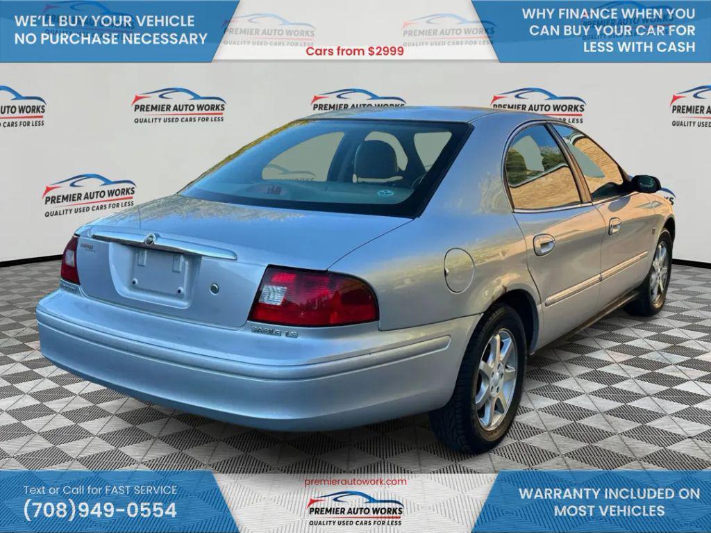 used 2000 Mercury Sable car, priced at $3,500