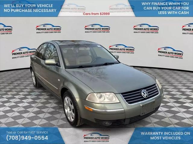 used 2002 Volkswagen Passat car, priced at $2,999