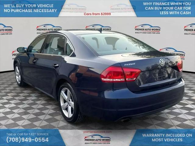 used 2014 Volkswagen Passat car, priced at $6,999