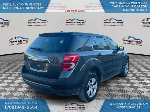 used 2017 Chevrolet Equinox car, priced at $6,999