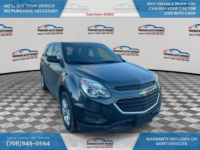 used 2017 Chevrolet Equinox car, priced at $6,999