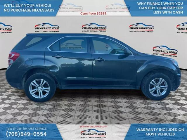 used 2017 Chevrolet Equinox car, priced at $6,999