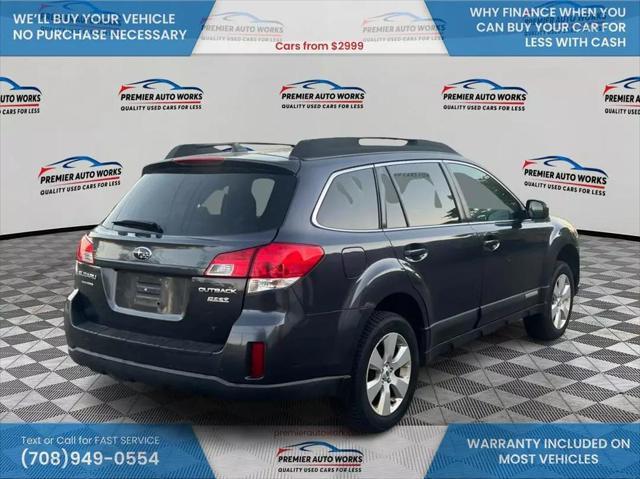 used 2011 Subaru Outback car, priced at $4,999