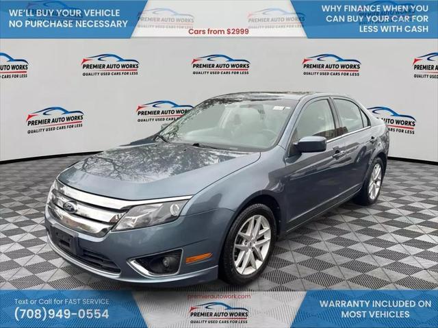 used 2012 Ford Fusion car, priced at $4,999