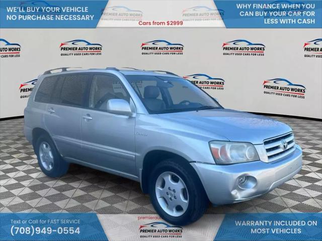 used 2005 Toyota Highlander car, priced at $4,500