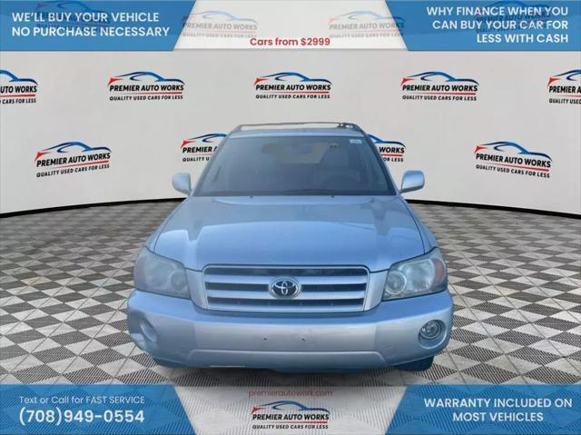used 2005 Toyota Highlander car, priced at $4,500