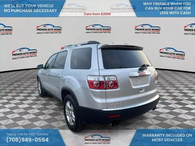 used 2012 GMC Acadia car, priced at $5,999