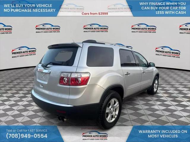 used 2012 GMC Acadia car, priced at $5,999