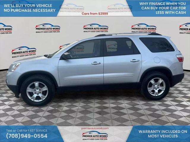 used 2012 GMC Acadia car, priced at $5,999